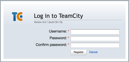 Generated registration form